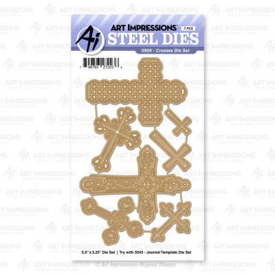Art Impressions Dies - Bible Journaling Crosses